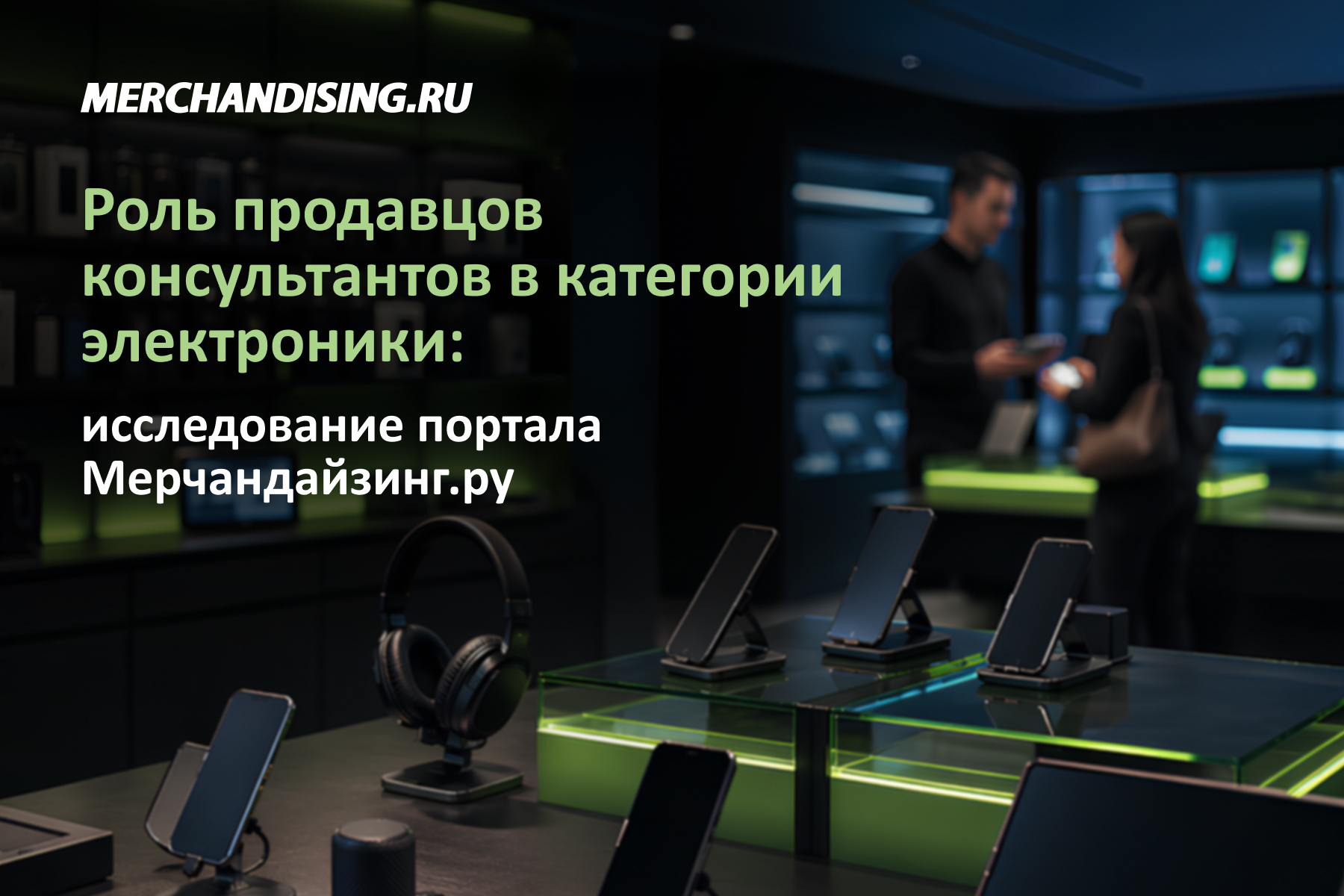 Роль продавцов-консультантов в категории электроники: исследование портала Мерчандайзинг.ру