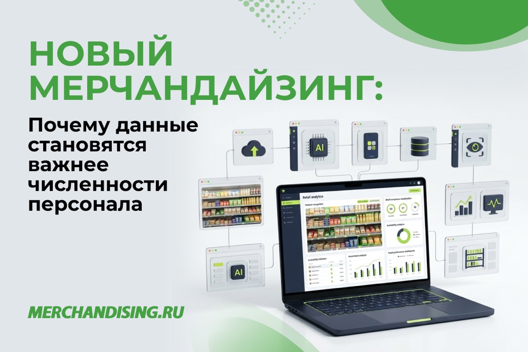 Новый мерчандайзинг: почему данные становятся важнее численности персонала 