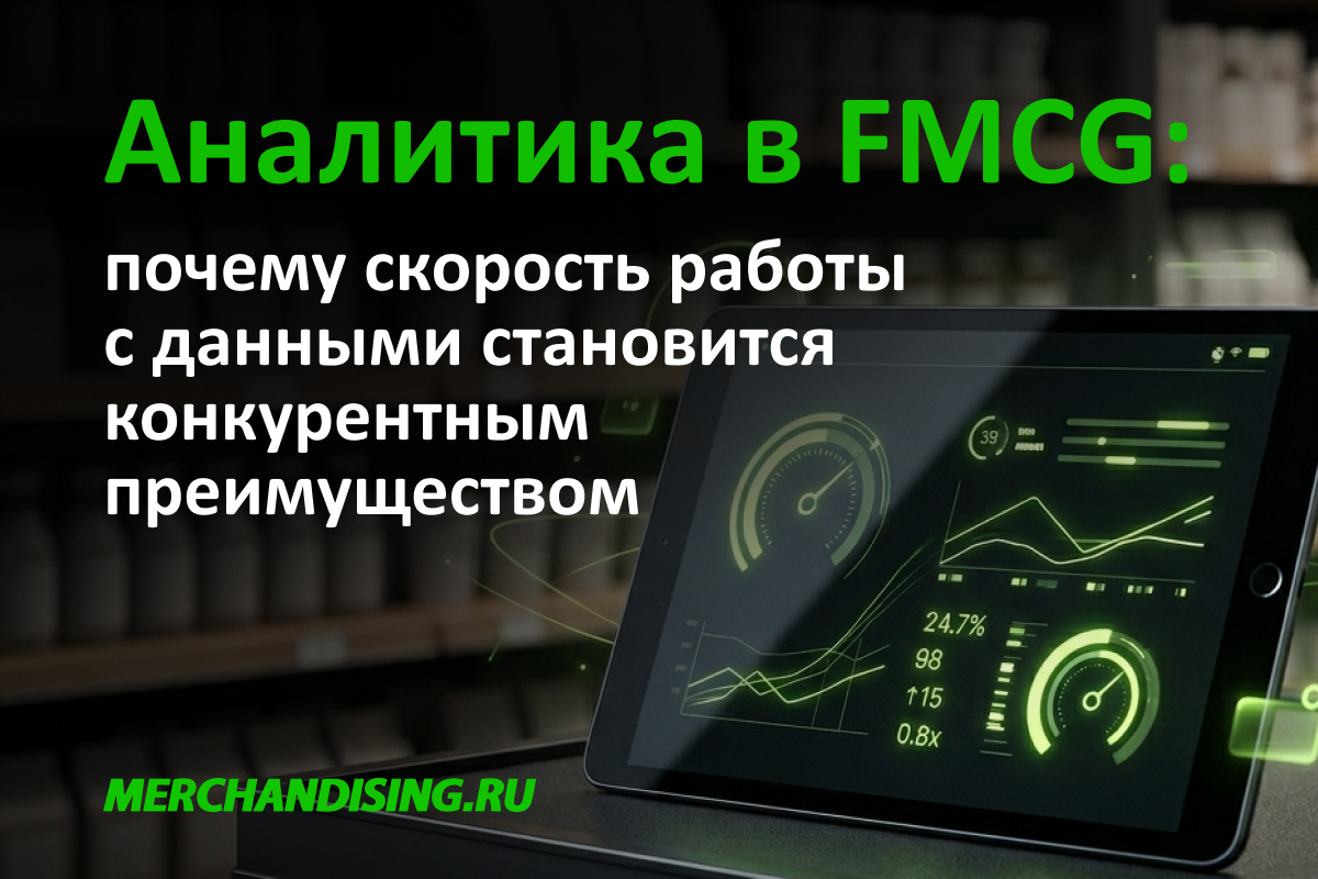 Аналитика в FMCG: почему скорость работы с данными становится конкурентным преимуществом