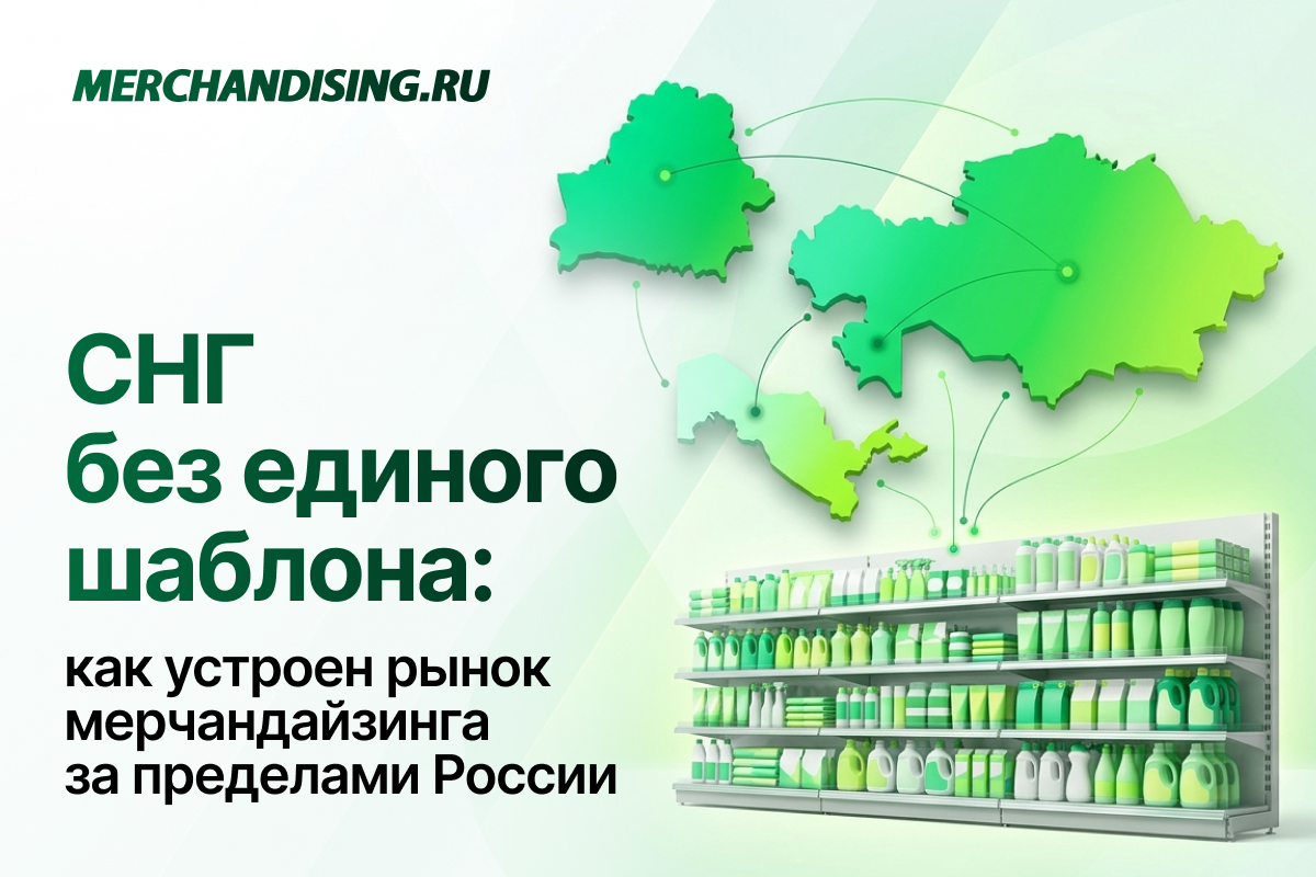 СНГ без единого шаблона: как устроен рынок мерчандайзинга за пределами России